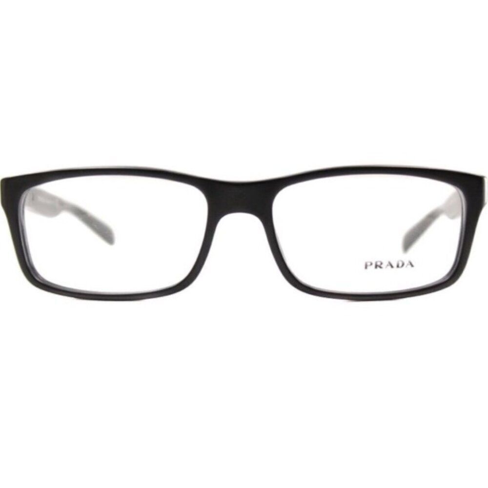 Prada Unisex Rectangular Eyeglasses Blue VPR 020 EAJ-101